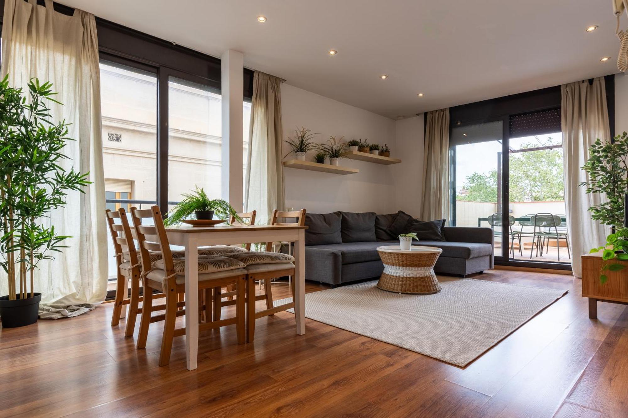 Centrico Apartamento Con Terraza Барселона Экстерьер фото